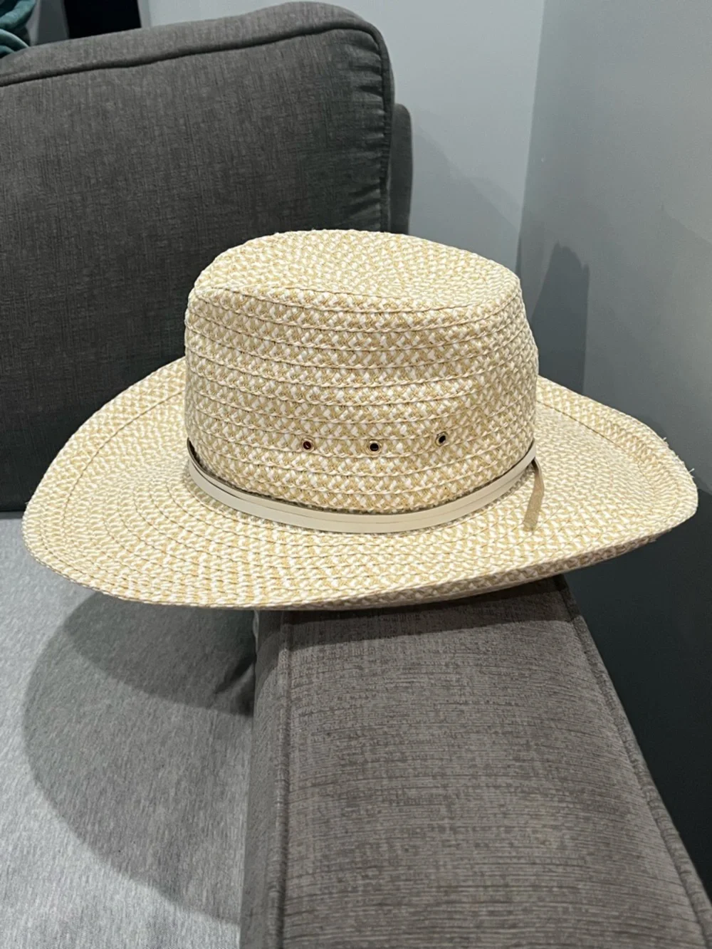 Eric Javits Western Straw Hat - Picture 2 of 10